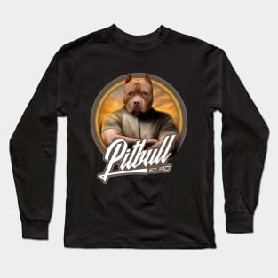 American Pitbull Terrier dog Long Sleeve T-Shirt